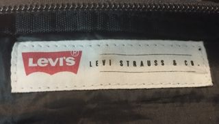 Bolso bandolera Levi's negro unisex