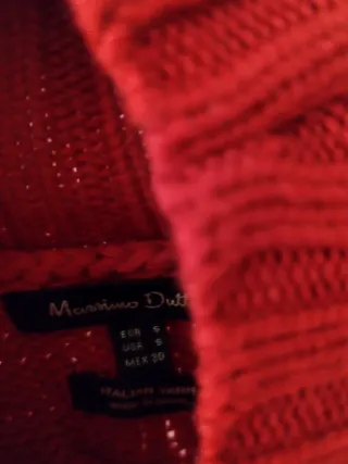 Jersey Massimo Dutti Rojo