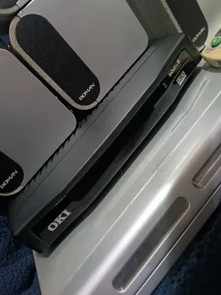 Reproductor DVD BOMAN + 5 altavoces + TDT regalo