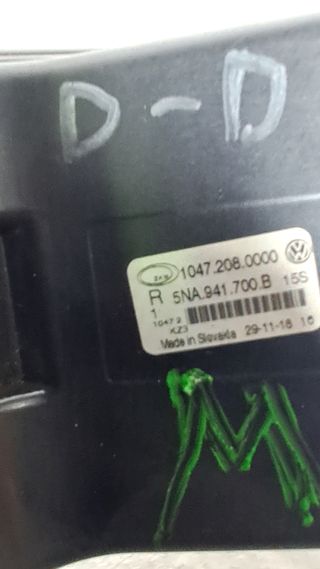 FARO ANTINIEBLA DERECHO VOLKSWAGEN TIGUAN (AX1) (2)