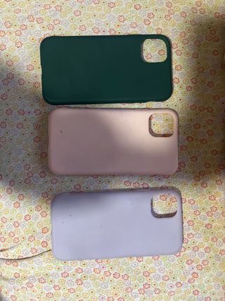 Fundas iPhone 11 (3 unidades)