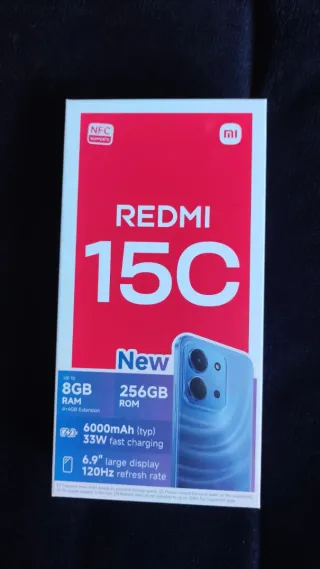 Redmi 15C 256GB Negro
