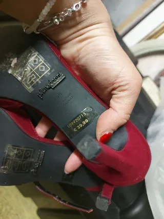 Scarpe con tacco Primadonna rosse