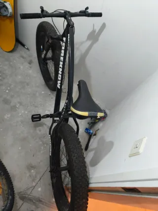 Bicicleta Fat Bike Foreknow Negra