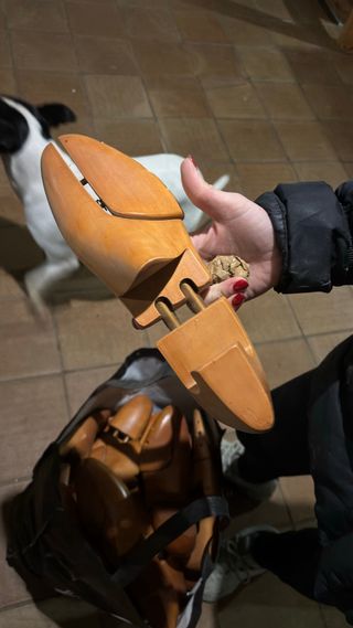 Hormas de zapato de madera