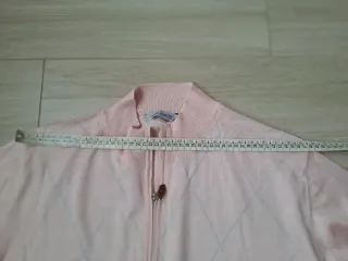 Cardigan donna zip fantasia rombi