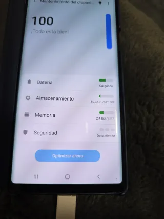 Samsung Galaxy Note 9 de 512 Gb con funda original