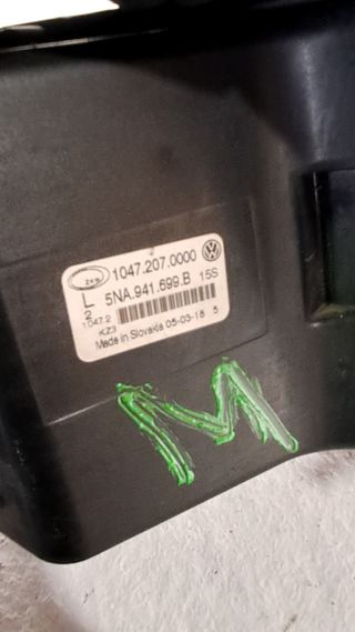 FARO ANTINIEBLA IZQUIERDO VOLKSWAGEN TIGUAN (AX1)