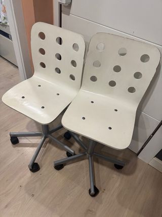 Pack 2 Sillas Escritorio lapintura pelada