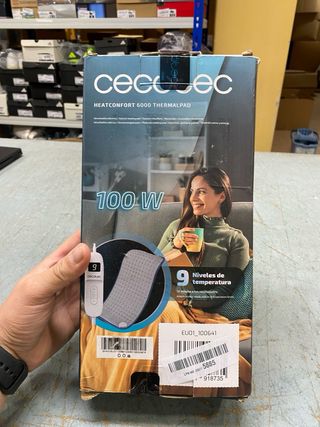 Manta Elétrica Cecotec HeatComfort 6000