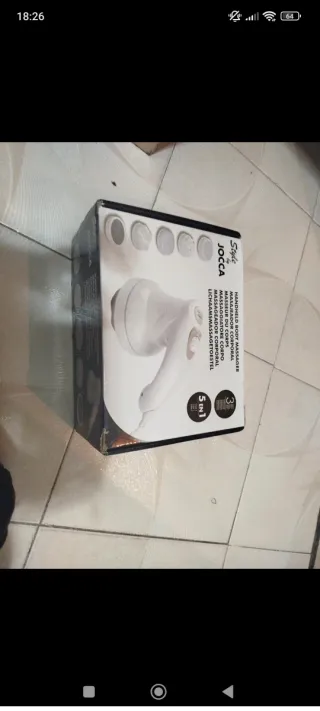 Masajeador anticelulítico nuevo