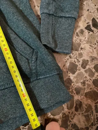 Superdry Sudadera Cremallera Verde