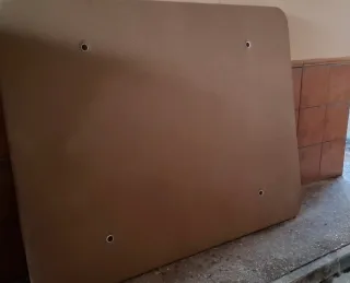 Somier beige/marrón