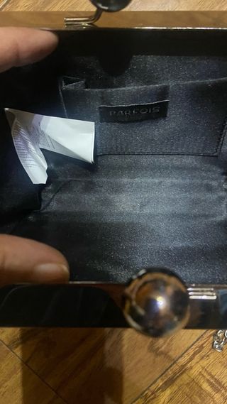 Bolso de mano tipo clutch con estampado de print