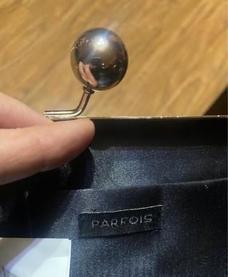 Bolso de mano tipo clutch con estampado de print