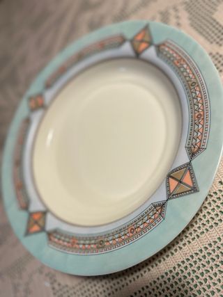 Piatto Arcopal Porcellana Decorato