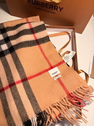 Sciarpa Burberry Check Khaki