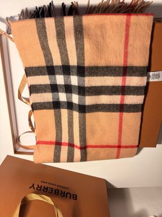 Sciarpa Burberry Check Khaki