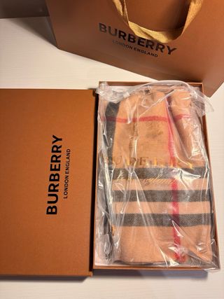 Sciarpa Burberry Check Khaki
