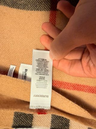Sciarpa Burberry Check Khaki