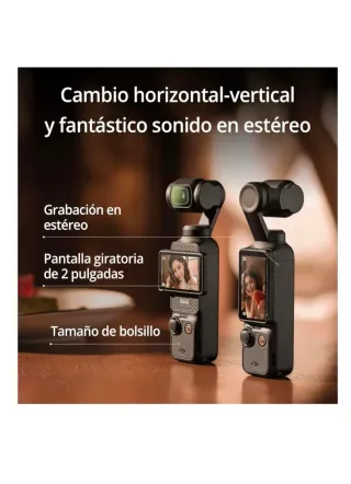 DJI Osmo Pocket 3 Cámara 4K