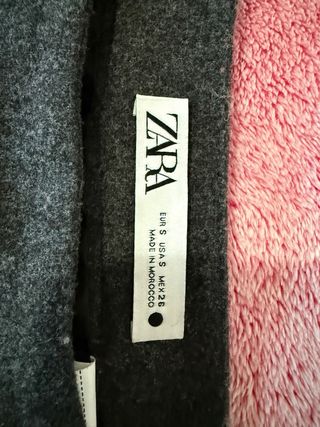 Falda Zara Edición Limitada Asimétrica Plisada .