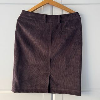 Gonna velluto a costine Made in Italy vintage