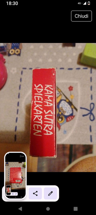 Carte da gioco Kama Sutra