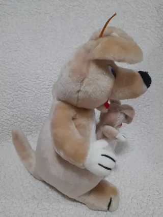 Peluche Canguro con Bebé