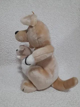 Peluche Canguro con Bebé