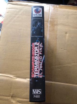 Terminator 2 VHS - El Juicio Final