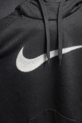 Sudadera Nike Dri-Fit Gris Jaspeado Big Swoosh