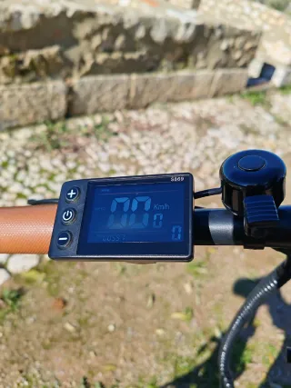 Bicicleta Eléctrica Plegable eBike Negra