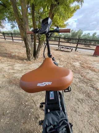 Bicicleta Eléctrica Plegable eBike Negra