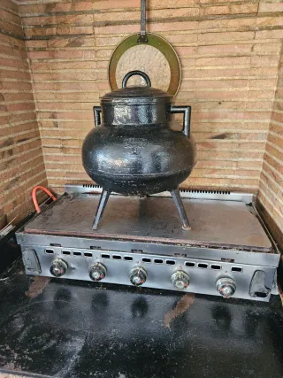 Olla Hierro Fundido Negra