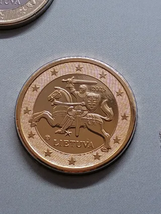 Serie Euro Lituania 2025 - 8 Monete