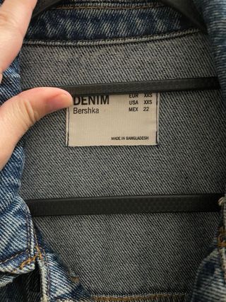 Chaqueta tejana Bershka