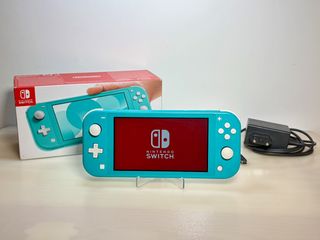 Nintendo Switch Lite Turchese funzionante boxata