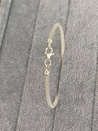 Pulsera Plata 925 Koreana Rígida