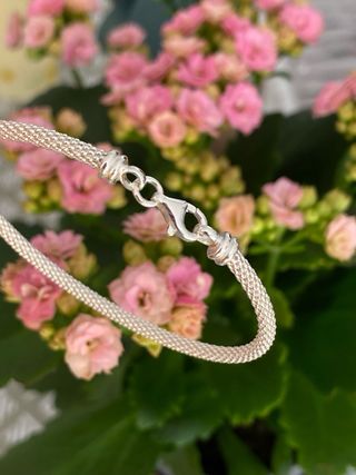 Pulsera Plata 925 Koreana Rígida