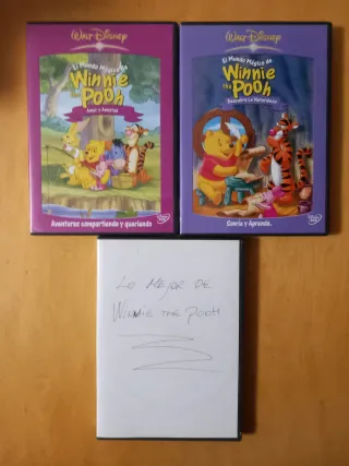 Pack 5 Películas DVD Winnie the Pooh + 1 GRATIS