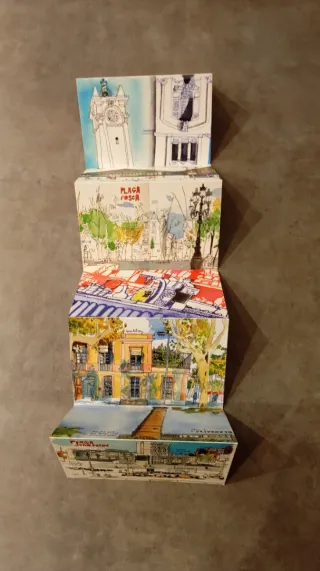 8 Postales Voltant per Sants Barcelona