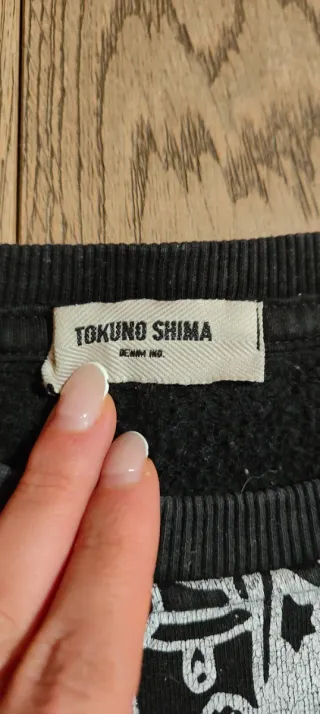 Felpa con stampe da ragazzo Tokuno Shima