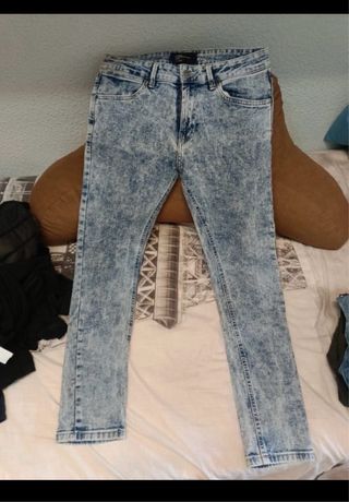 Pantalón vaquero hombre azul