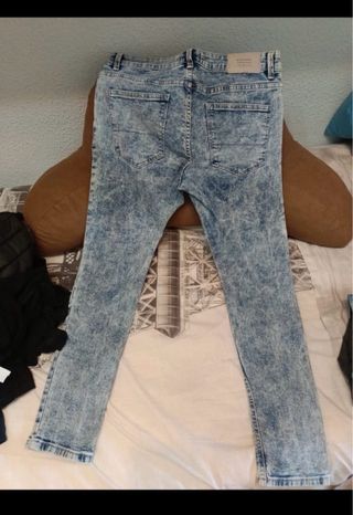 Pantalón vaquero hombre azul