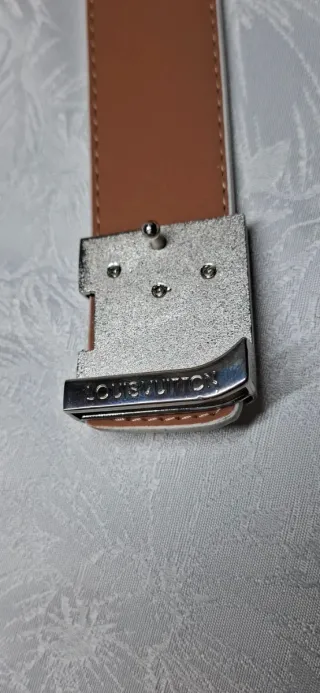 Cintura Louis Vuitton Bianco e Grigio