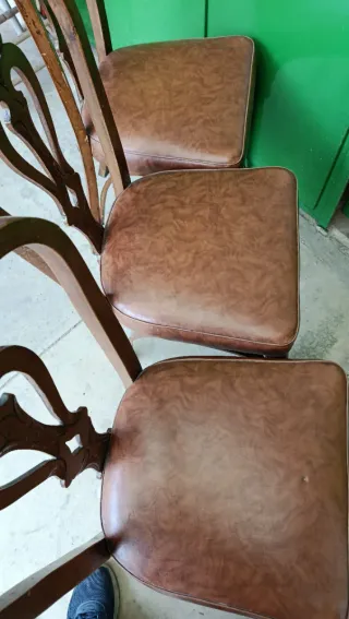 Juego de 3 sillas de salón