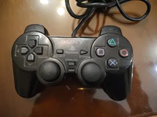 Mando PlayStation 2 Negro DualShock 2