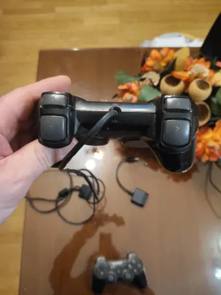 Mando PlayStation 2 Negro DualShock 2