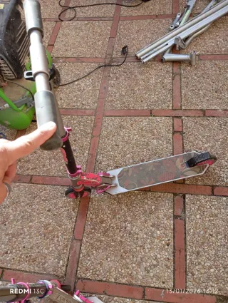 Patinetes rosas (2 unidades)